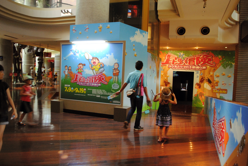 茨城県自然博物館で島崎憲司郎さんの『水生昆虫アルバム』と