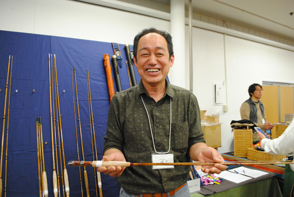 信州長野のJ.Yokota Rod maker 横田純さん。この笑顔！
