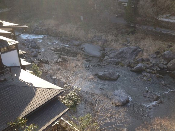 高校生の頃にさんざん通った奥多摩川。川沿いの旅館へ泊まってみた。いつでも魚さえいれば素晴らしい川だ。