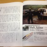 第91号　マーク・アロナー　Mark Aroner　　神の贈り物を受け取った苦労人　　トム・マックスウェルの晩年の写真はとても貴重なものだった。このような写真を記録して残すことも雑誌の役割だ。日本のバンブーロッド・マニアからもこの写真への評価は高かった。